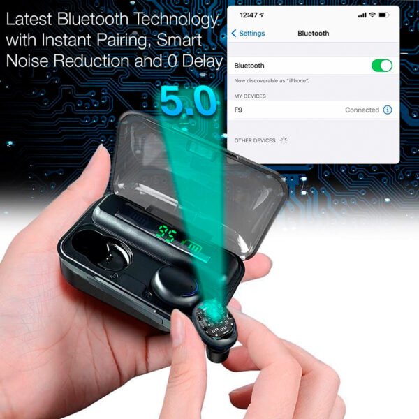 Auriculares impermeables 5.0 IPX7