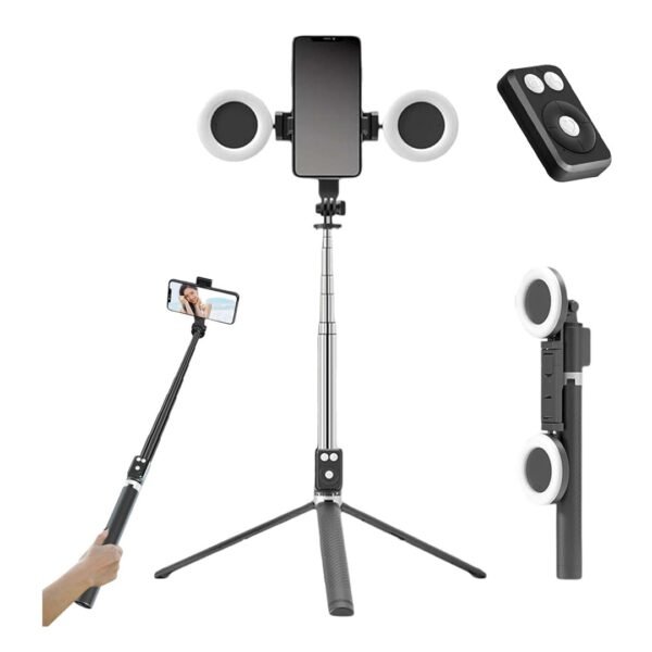 Soporte multifuncional para selfi