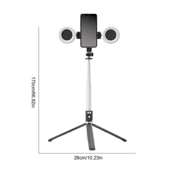 Soporte multifuncional para selfi
