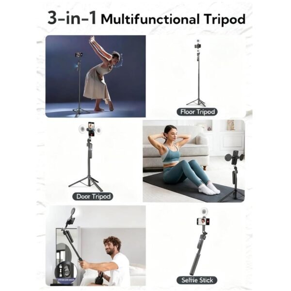 Soporte multifuncional para selfi